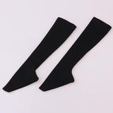 Pair of Dolls Knee Socks Stocking Clothes For 1/4 BJD SD Dolls Clothing Dress-up Accessory Black - Aladdin Shoppers