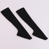 Pair of Dolls Knee Socks Stocking Clothes For 1/4 BJD SD Dolls Clothing Dress-up Accessory Black - Aladdin Shoppers