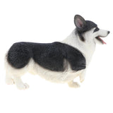 Plastic Realistic Wildlife Jungle Forest Ocean Animals Corgis Dog Action Figure Toys Pet Playset, Eduactional Toys For Kids Toddler Collectibles #B - Aladdin Shoppers