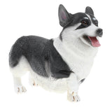 Plastic Realistic Wildlife Jungle Forest Ocean Animals Corgis Dog Action Figure Toys Pet Playset, Eduactional Toys For Kids Toddler Collectibles #B - Aladdin Shoppers