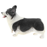 Plastic Realistic Wildlife Jungle Forest Ocean Animals Corgis Dog Action Figure Toys Pet Playset, Eduactional Toys For Kids Toddler Collectibles #B - Aladdin Shoppers