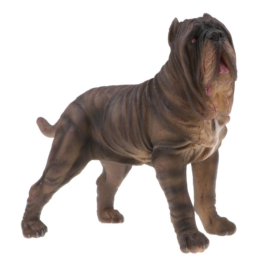 Plastic Realistic Wildlife Jungle Forest Ocean Animals Neopolitan Mastiff Dog Action Figure Toys Pet Playset, Eduactional Toys For Kids Toddler Collectibles #C - Aladdin Shoppers