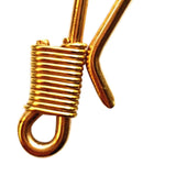 Poratble Small Brass Clip Hook Wallet Backpack Belt Keychain DIY Accessories - Lightweight & Durable - Aladdin Shoppers