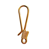 Poratble Small Brass Clip Hook Wallet Backpack Belt Keychain DIY Accessories - Lightweight & Durable - Aladdin Shoppers