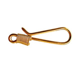 Poratble Small Brass Clip Hook Wallet Backpack Belt Keychain DIY Accessories - Lightweight & Durable - Aladdin Shoppers