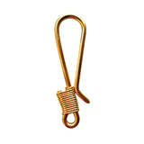 Poratble Small Brass Clip Hook Wallet Backpack Belt Keychain DIY Accessories - Lightweight & Durable - Aladdin Shoppers