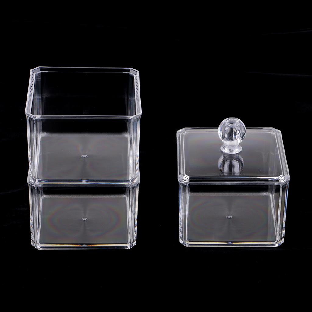 Premium Quality Multi-purse 3 Layers Clear Acrylic Storage Box Containers for Cosmetic Makeup Organizer Kitchen Food Coffee Storage Bathroom Container - Aladdin Shoppers
