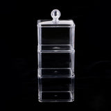 Premium Quality Multi-purse 3 Layers Clear Acrylic Storage Box Containers for Cosmetic Makeup Organizer Kitchen Food Coffee Storage Bathroom Container - Aladdin Shoppers