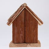 Preservative Rustic Wooden Bird House Handcrafts Birdhouse Home Garden Decoration - Aladdin Shoppers