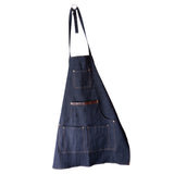 Professional Stylist Apron/Jean Hairdressing Gown/Painting Apron/Hair Cape -Can Machine or Hands to Wash - Aladdin Shoppers