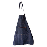 Professional Stylist Apron/Jean Hairdressing Gown/Painting Apron/Hair Cape -Can Machine or Hands to Wash - Aladdin Shoppers