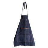 Professional Stylist Apron/Jean Hairdressing Gown/Painting Apron/Hair Cape -Can Machine or Hands to Wash - Aladdin Shoppers