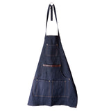 Professional Stylist Apron/Jean Hairdressing Gown/Painting Apron/Hair Cape -Can Machine or Hands to Wash - Aladdin Shoppers