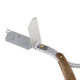 Professional Wooden Handle Folding Straight Razors Cut Throat Hair Shaving Barber Salon Tool - Aladdin Shoppers
