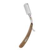 Professional Wooden Handle Folding Straight Razors Cut Throat Hair Shaving Barber Salon Tool - Aladdin Shoppers