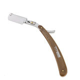 Professional Wooden Handle Folding Straight Razors Cut Throat Hair Shaving Barber Salon Tool - Aladdin Shoppers