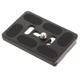 PU-60 Quick Release Plate Metal QR Clamp with 1/4'' Adapter for Manfrotto Arca Swiss Camera Tripod Ball Head - 60*38.5mm - Aladdin Shoppers