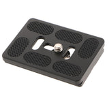 PU-60 Quick Release Plate Metal QR Clamp with 1/4'' Adapter for Manfrotto Arca Swiss Camera Tripod Ball Head - 60*38.5mm - Aladdin Shoppers