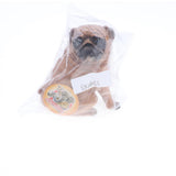 Pug Dog Model Figure Kids Educational Toy Gift Collection Ornament - Yellow Color - Aladdin Shoppers