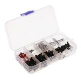 RC Car Repair Tool & Screws Nuts Set For 1/10 HSP Sakura D3/D4/XIS RC Drift Car Accessories Kits Pack of 161 - Aladdin Shoppers