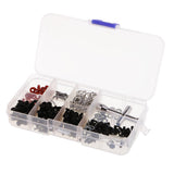 RC Car Repair Tool & Screws Nuts Set For 1/10 HSP Sakura D3/D4/XIS RC Drift Car Accessories Kits Pack of 161 - Aladdin Shoppers