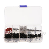 RC Car Repair Tool & Screws Nuts Set For 1/10 HSP Sakura D3/D4/XIS RC Drift Car Accessories Kits Pack of 161 - Aladdin Shoppers