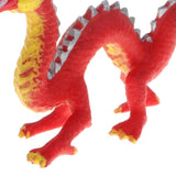 Realistic Fairy Tale Plastic Animals Model - Chinese Ancient Red Dragon Action Figure Toys Pet Playset, Eduactional for Kids Toddler Collectibles - Aladdin Shoppers