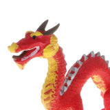 Realistic Fairy Tale Plastic Animals Model - Chinese Ancient Red Dragon Action Figure Toys Pet Playset, Eduactional for Kids Toddler Collectibles - Aladdin Shoppers