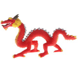 Realistic Fairy Tale Plastic Animals Model - Chinese Ancient Red Dragon Action Figure Toys Pet Playset, Eduactional for Kids Toddler Collectibles - Aladdin Shoppers