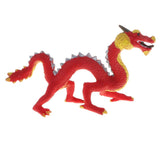 Realistic Fairy Tale Plastic Animals Model - Chinese Ancient Red Dragon Action Figure Toys Pet Playset, Eduactional for Kids Toddler Collectibles - Aladdin Shoppers