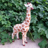 Realistic Giraffe Statue, Simulation Land Animal Model Toy for Kids, Educational Toy, Birthday Gift - Aladdin Shoppers