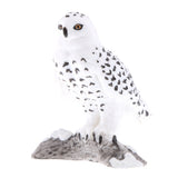 Realistic PVC Animal Bird Model Figurine Action Figures Playset Kids Educational Toy Collectibles –Bubo Scandiaca - Aladdin Shoppers
