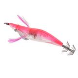 Saltwater Squid Jigs Hook Luminous Artificial Shrimp Fishing Lure Hard Bait for Sleeve-fish/Squid/Octopus/Cuttlefish - Aladdin Shoppers