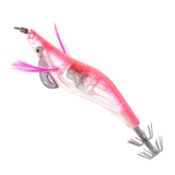 Saltwater Squid Jigs Hook Luminous Artificial Shrimp Fishing Lure Hard Bait for Sleeve-fish/Squid/Octopus/Cuttlefish - Aladdin Shoppers