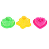 Set Of 5 Plastic Building Sand Molds Beach Sand Cake Mold Sand Box Kids Toy - Aladdin Shoppers