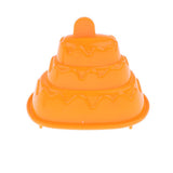 Set Of 5 Plastic Building Sand Molds Beach Sand Cake Mold Sand Box Kids Toy - Aladdin Shoppers