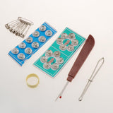 Sewing Kit With Wood Box Sewing Accessories for Beginners Talior DIY Crafts - Aladdin Shoppers