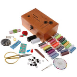 Sewing Kit With Wood Box Sewing Accessories for Beginners Talior DIY Crafts - Aladdin Shoppers