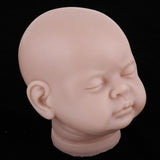 Silicone Awake Baby Doll Head Sculpt Unpainted Mold for 22inch Reborn Doll DIY Custom Parts Photography Props - Aladdin Shoppers