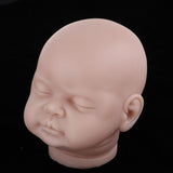 Silicone Awake Baby Doll Head Sculpt Unpainted Mold for 22inch Reborn Doll DIY Custom Parts Photography Props - Aladdin Shoppers