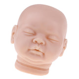 Silicone Awake Baby Doll Head Sculpt Unpainted Mold for 22inch Reborn Doll DIY Custom Parts Photography Props - Aladdin Shoppers