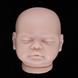 Silicone Awake Baby Doll Head Sculpt Unpainted Mold for 22inch Reborn Doll DIY Custom Parts Photography Props - Aladdin Shoppers