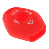 Silicone Remote Key Fob Case For BMW Z3 Z4 X3 X5 E36 325i E65 E46 E81 Red - Aladdin Shoppers