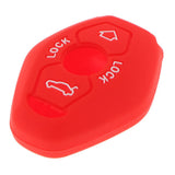 Silicone Remote Key Fob Case For BMW Z3 Z4 X3 X5 E36 325i E65 E46 E81 Red - Aladdin Shoppers
