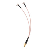 SMA Female To TS9 Splitter Combiner RG316 Y Type Coaxial Extension Cable - Aladdin Shoppers