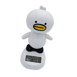 Solar Powered Bobbling Toy Swinging Pouting Chick Doll Action Figures Home/Office/Car Ornament Toy Gift - Aladdin Shoppers
