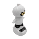 Solar Powered Bobbling Toy Swinging Pouting Chick Doll Action Figures Home/Office/Car Ornament Toy Gift - Aladdin Shoppers