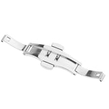 Stainless Steel Butterfly Deployment Buckle Wristwatch Straps Clasps 21x6mm - Aladdin Shoppers