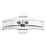 Stainless Steel Butterfly Deployment Buckle Wristwatch Straps Clasps 21x6mm - Aladdin Shoppers