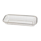 Stainless Steel Rice Drainer Basket Kitchen Colander Fruit Vegetable Washing,Dishwashing Safe, Over the Sink - Aladdin Shoppers